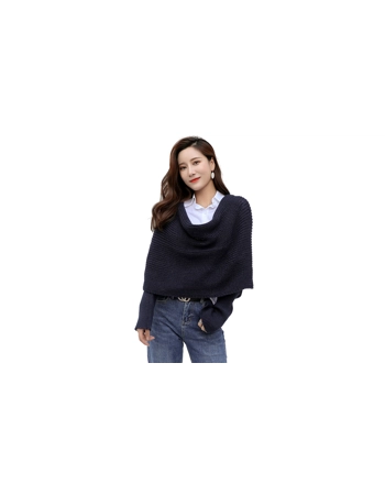 Sleeved Scarf Cardigan Style