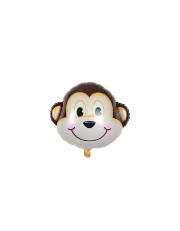 Jungle Safari Animal Foil Balloons (Pack of 12)