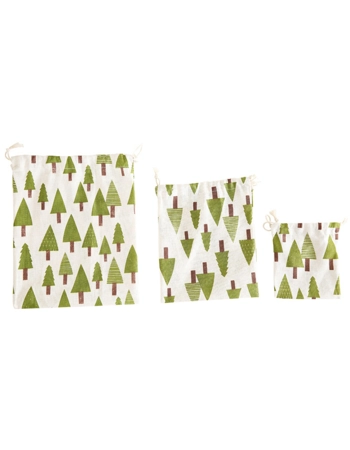 Canvas Storage Bags Set