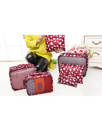 Suitcase Packing Organisers Set of 6