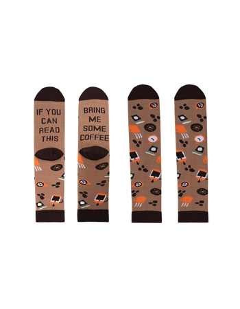 Men's Novelty "Bring Me Some" Whisky, Beer, Coffee, Pizza Socks