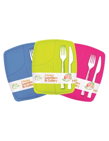 Lunch Box & Cutlery Set