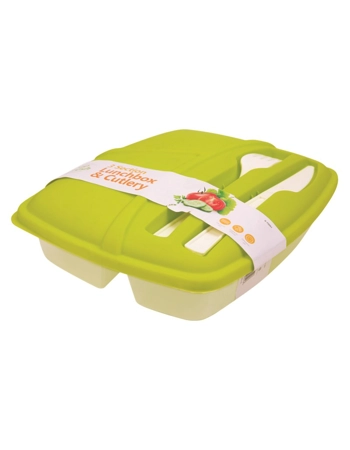 Lunch Box & Cutlery Set