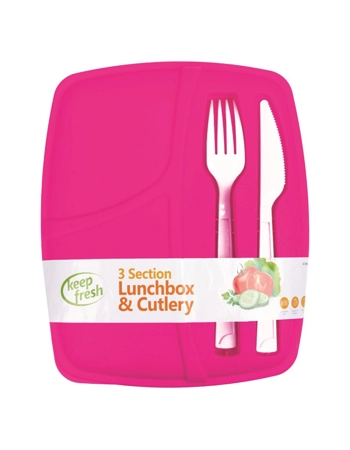 Lunch Box & Cutlery Set