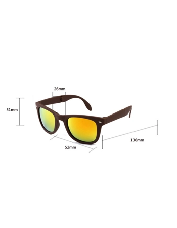 Unisex Summer Folding Sunglasses