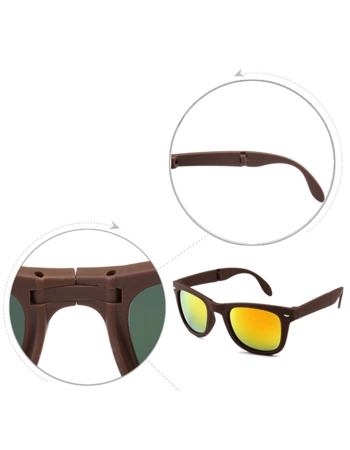 Unisex Summer Folding Sunglasses