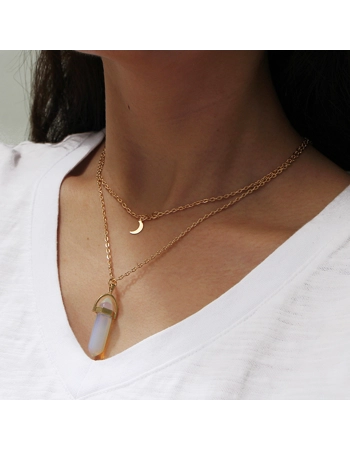 Quartz Crystal Necklace