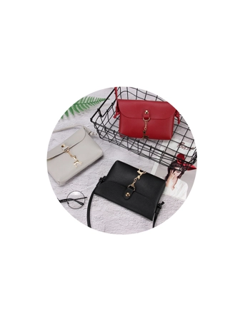 Shoulder Handbag with Reindeer Key Ring