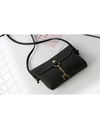 Shoulder Handbag with Reindeer Key Ring