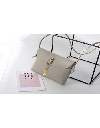 Shoulder Handbag with Reindeer Key Ring