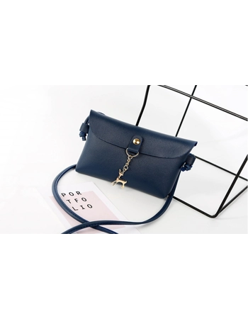 Shoulder Handbag with Reindeer Key Ring