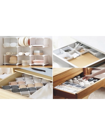 Drawer Organiser Partition - 6 pcs