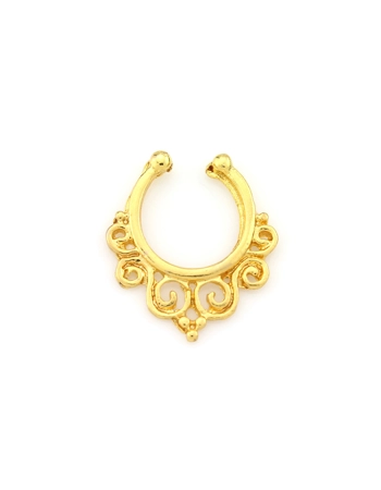 Spiral Septum Nose Ring - Non-Piercing