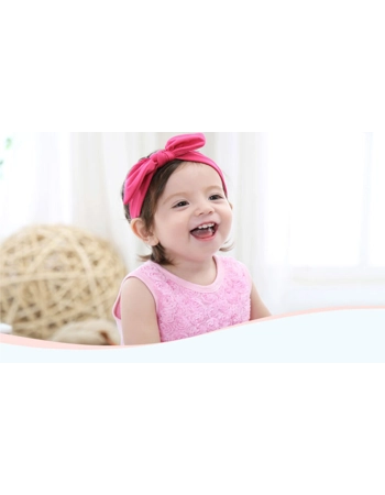 Mom and Baby Plain Headband Set