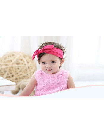 Mom and Baby Plain Headband Set