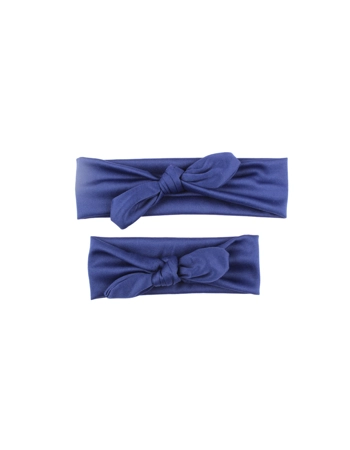 Mom and Baby Plain Headband Set