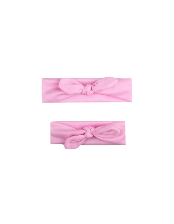 Mom and Baby Plain Headband Set
