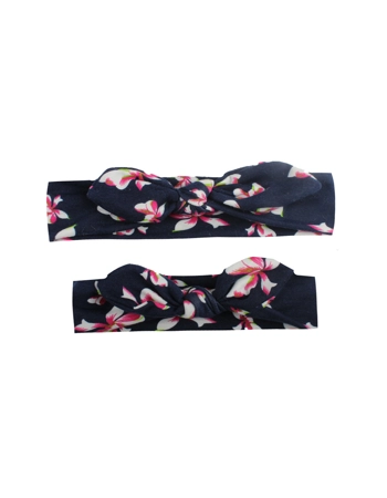 Mom and Baby Flowers Headband Set