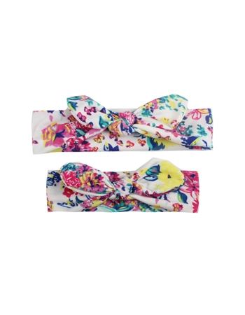 Mom and Baby Flowers Headband Set