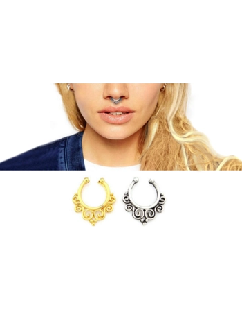 Spiral Septum Nose Ring - Non-Piercing