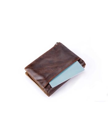 RFID-Blocking Leather Wallet