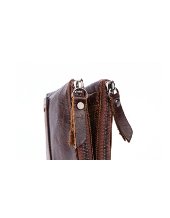 RFID-Blocking Leather Wallet