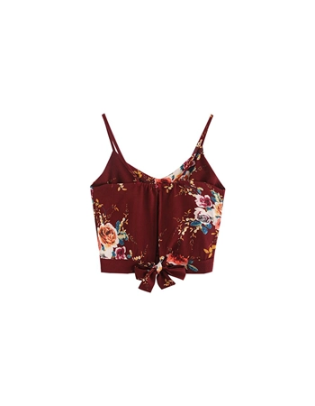 Women’s V-Neck Crop Top