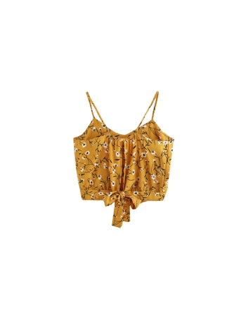 Women’s V-Neck Crop Top