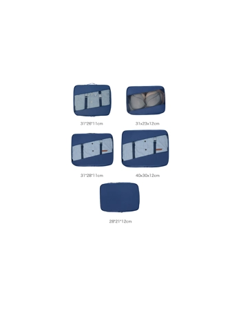 Travel Suitcase Packing Cubes Set