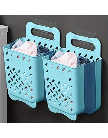 Collapsible Wall-Mounted Laundry Basket