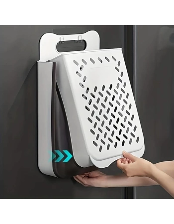Collapsible Wall-Mounted Laundry Basket