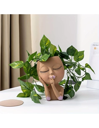 Chic Face Plant Pot Chic Face Plant Pot