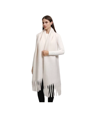 Chunky Winter Tassel Scarf