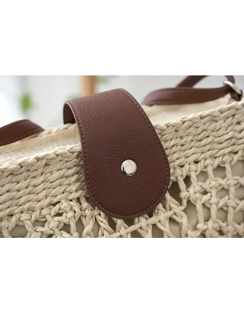 Half-Moon Woven Crossbody Bag Half-Moon Woven Crossbody Bag