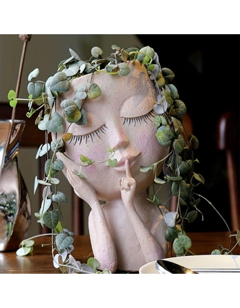 Chic Face Plant Pot Chic Face Plant Pot