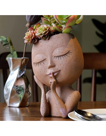 Chic Face Plant Pot Chic Face Plant Pot