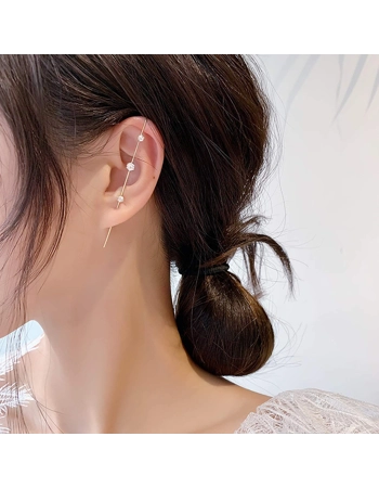 Ear wrap crawler on sale hook earring