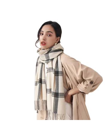 Soft Winter Checked Scarf Soft Winter Checked Scarf