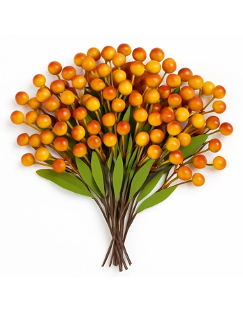 Artificial Autumn Berry Stems – 10 Pack Artificial Autumn Berry Stems – 10 Pack