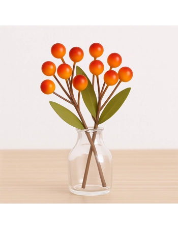Artificial Autumn Berry Stems – 10 Pack Artificial Autumn Berry Stems – 10 Pack