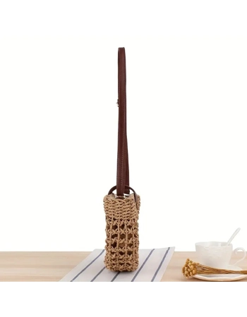 Half-Moon Woven Crossbody Bag Half-Moon Woven Crossbody Bag