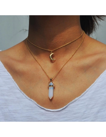Quartz Crystal Necklace