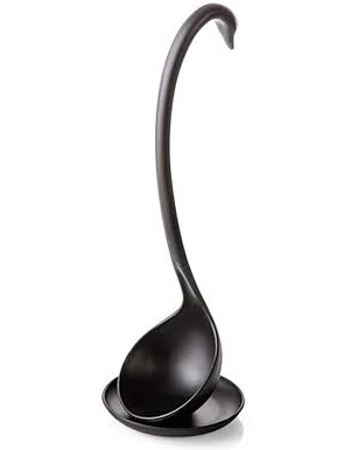 Swan Serving Spoon with Stand