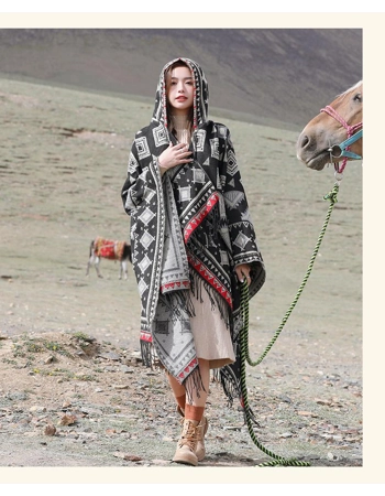 Oversized Hoodie Shawl