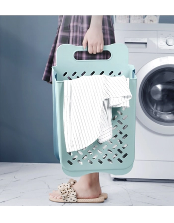 Collapsible Wall-Mounted Laundry Basket
