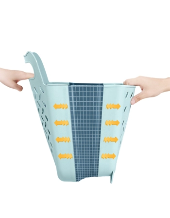 Collapsible Wall-Mounted Laundry Basket