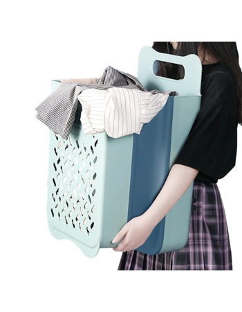 Collapsible Wall-Mounted Laundry Basket