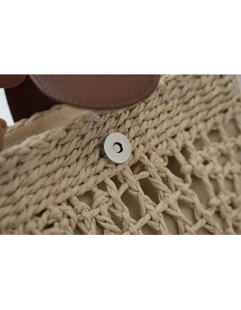 Half-Moon Woven Crossbody Bag Half-Moon Woven Crossbody Bag