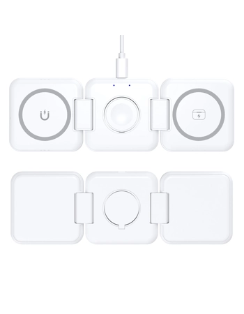 3in1 Magnetic Foldable Wireless Charging Station
