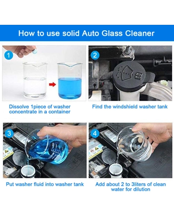 Car Windscreen Cleaner Tablets